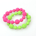 Cheap Eco Friendly Branded new private custom kid plastic rubber bracelet sport wristband